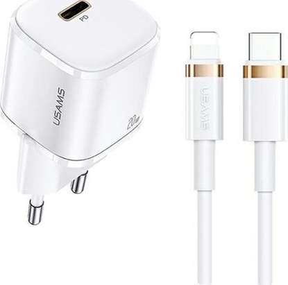 Attēls no Ładowarka Usams T36 mini 1x USB-C 3 A (XFKXLOGTL02)