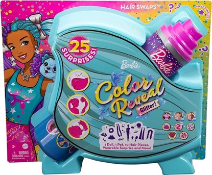 Attēls no Barbie Color Reveal Hair Feature Set Assorted