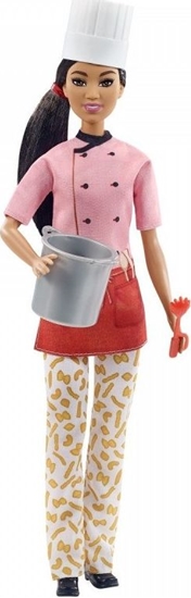 Picture of Lalka Barbie Mattel Kariera - Mistrzyni makaronu (DVF50/GTW38)