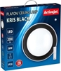 Изображение Lampa sufitowa Activejet Plafon LED Activejet AJE-KRIS Black + pilot