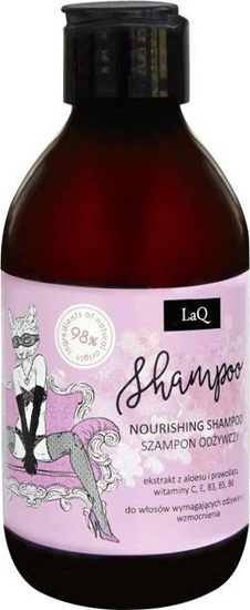 Picture of LaQ LaQ Nourishing Shampoo odżywczy szampon do włosów Kocica Piwonia 300ml