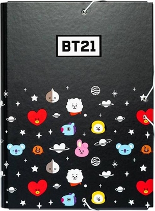 Attēls no Line Friends Line Friends BT21 - Folder / teczka z gumką