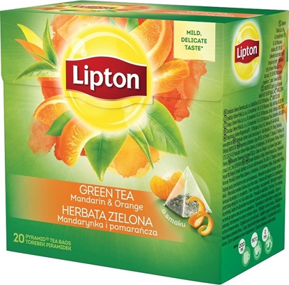 Attēls no Lipton LIPTON GREEN ORANGE PIRAM 20TB 8420156