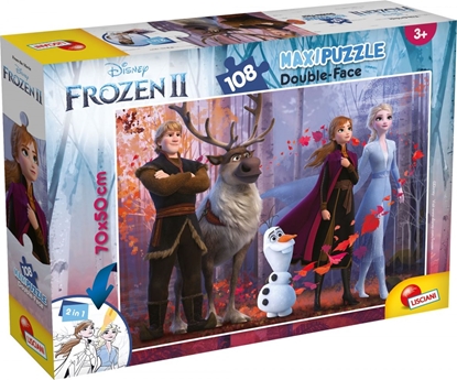 Изображение Lisciani Puzzle Maxi 108 elementów Frozen II