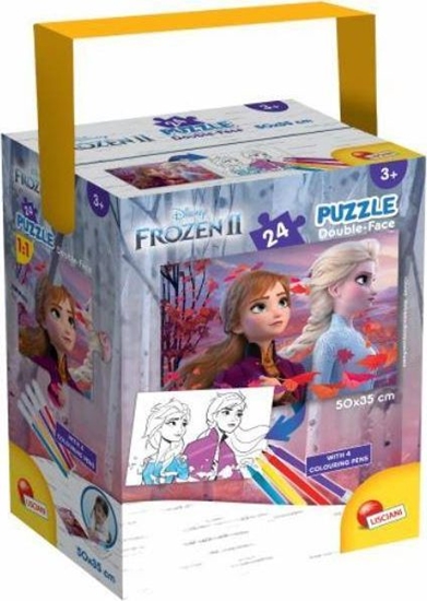 Picture of Lisciani Puzzle w tubie Mini 24 Kraina Lodu