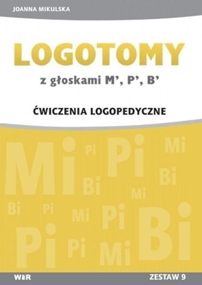 Изображение LOGOTOMY z głoskami M, P, B Ćwiczenia logopedyczne