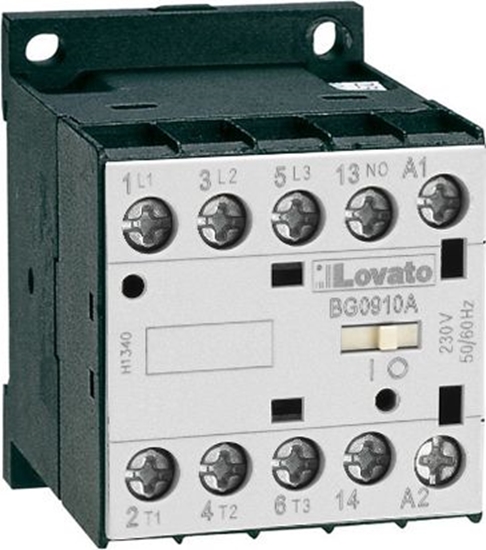 Picture of Lovato Electric Stycznik mocy 9A 3P 24V DC 0Z 1R (11BG0901D024)