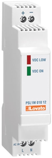 Picture of Lovato Electric Zasilacz jednofazowy 100-240V AC/12V DC 10W 0,83A modułowy