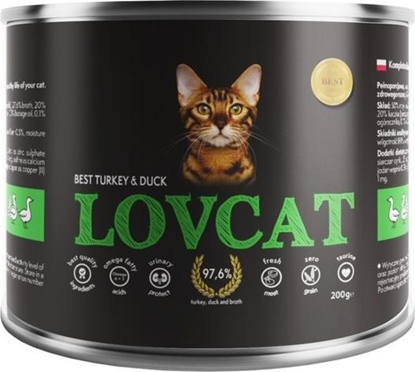 Attēls no LOVCAT LOVCAT 200g BEST TURKEY & DUCK /6