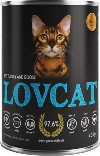 Picture of LOVCAT LOVCAT 400g BEST TURKEY & GOOSE