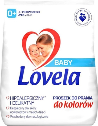 Picture of Lovela LOVELA_Baby hipoalergiczny proszek do prania ubranek niemowlęcych i dziecięcych do kolorów 1,3kg