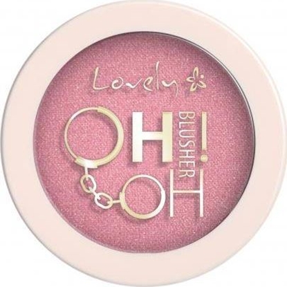 Attēls no Lovely LOVELY_Oh Oh Blusher holograficzny róż do policzków