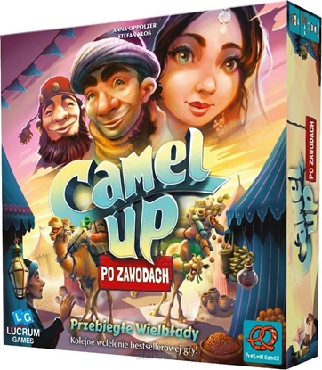 Изображение Lucrum Gra planszowa Camel Up: Po zawodach