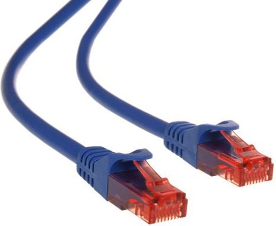 Изображение Maclean RJ-45/RJ-45, kat.6, U/UTP, niebieski, 3m (MCTV-303N)