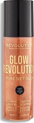 Изображение Makeup Revolution mgiełka rozświetlająco-brązująca 200 ml