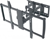 Изображение Manhattan TV & Monitor Mount, Wall, Full Motion, 1 screen, Screen Sizes: 60-100", Black, VESA 200x200 to 900x600mm, Max 80kg, LFD, Tilt & Swivel with 3 Pivots, Lifetime Warranty