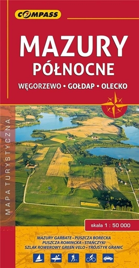 Picture of Mapa turystyczna - Mazury północne 1:50 000