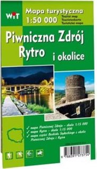 Picture of Mapa turystyczna - Piwniczna Zdrój, Rytro... WIT