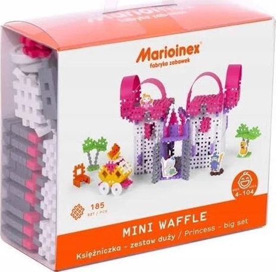 Изображение Marioinex Klocki Mini Waffle Księżniczka duża blister