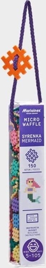 Изображение Marioinex Micro Waffle 150 elementów Syrenka