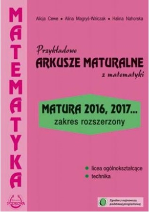 Picture of Matematyka Przykładowe Arkusze Maturalne ZR (182149)