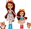 Изображение Mattel Lalki Enchantimals Felicity i Feana Fox Lalki siostry