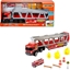 Изображение Mattel Pojazd Matchbox Transporter Woź strażacki