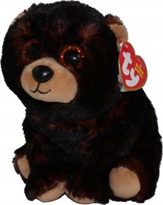 Attēls no MGA Beanie Babies brązowo czarny niedźwiedź Kodi 15cm