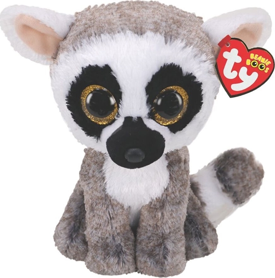 Picture of MGA Ty Beanie Boos Linus, Lemur 15cm - 36224