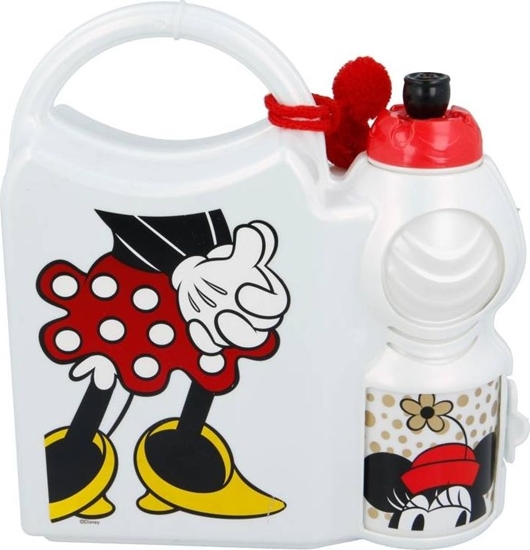 Picture of Mickey Mouse Minnie Mouse - Zestaw lunchbox i bidon 400 ml