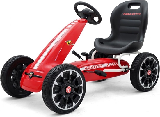 Picture of Milly Mally Milly Mally Gokart na pedały Abarth Red