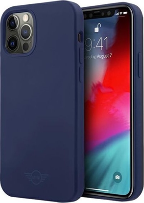 Изображение Mini Mini MIHCP12LSLTNA iPhone 12 Pro Max 6,7" granatowy/navy hard case Silicone Tone On Tone