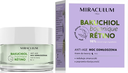 Изображение Miraculum  Bakuchiol Botanique Retino Krem na noc - moc odmłodzenia 50ml