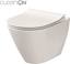 Изображение Miska WC Cersanit City Oval Clean On z deską wolnoopadającą (K701-104)