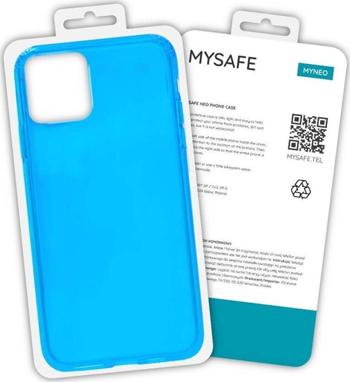 Picture of Mysafe MYSAFE ETUI NEO IPHONE 11 NIEBIESKI PUDEŁKO