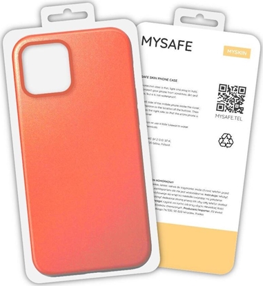 Изображение Mysafe MYSAFE ETUI SKIN IPHONE 11 PRO MAX POMARAŃCZOWY PUDEŁKO