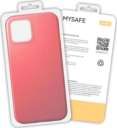 Изображение Mysafe MYSAFE ETUI SKIN IPHONE 13 PRO MAX KORALOWY PUDEŁKO