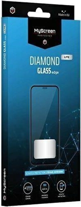 Изображение MyScreen Protector Samsung Galaxy S21 - Szkło hartowane na lekko zaokrąglone ekrany DIAMOND GLASS LITE edge FULL GLUE