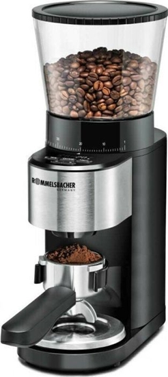 Picture of Młynek do kawy Rommelsbacher Rommelsbacher coffee grinder EKM 500 (black / stainless steel, integrated precision scale)