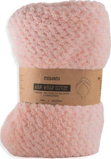 Picture of Mohani MOHANI_Hair Wrap turban-ręcznik do włosów z mikrofibry Różowy