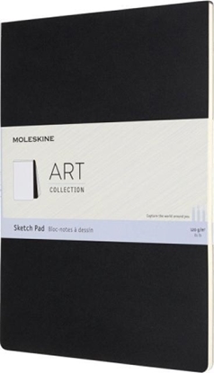 Attēls no Moleskine Art Sketch Pad Album MOLESKINE A4 (21x29,7 cm), 48 stron, czarny