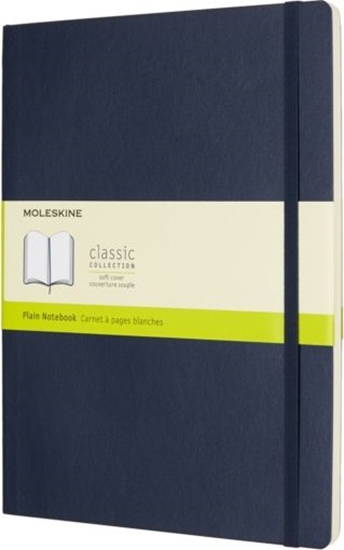 Изображение Moleskine Moleskine Sapphire Blue Extra Large Plain Notebook Soft