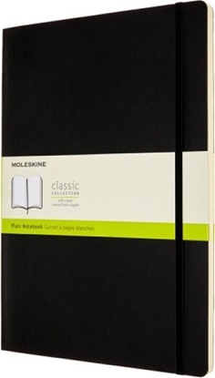 Изображение Moleskine Notes MOLESKINE Classic A4 (21x29,7 cm) gładki, miękka oprawa, 192 strony, czarny