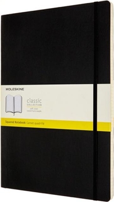 Изображение Moleskine Notes MOLESKINE Classic A4 (21x29,7 cm) w kratkę, miękka oprawa, 192 strony, czarny