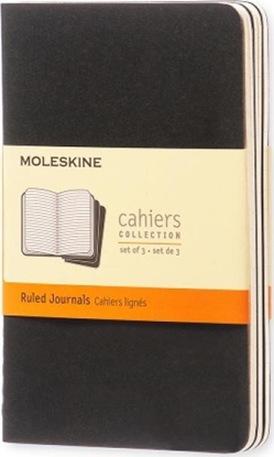 Picture of Moleskine ZESTAW 3 ZESZYTÓW MOLESKINE CAHIER JOURNALS P (9X14CM) W LINIE