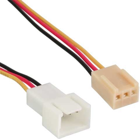 Изображение Molex PN 3-pin - 3-pin, 0.6m, Wielokolorowy (33328L)