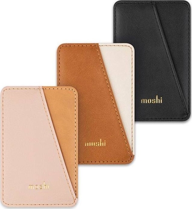 Picture of Moshi Moshi Slim Wallet - Portfel magnetyczny (System SnapTo) (Caramel Brown)