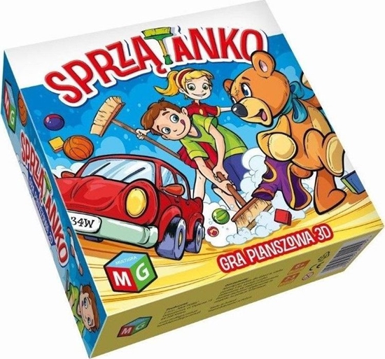 Изображение Multigra Gra planszowa Sprzątanko 3D