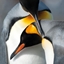 Изображение Museums & Galleries Karnet kwadrat z kopertą King Penguins