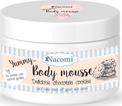 Attēls no Nacomi Body Mousse mus do ciała Czekoladowe Ciasteczko 180ml